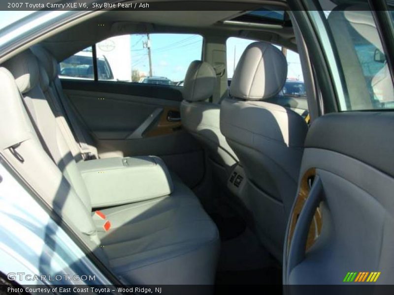 Sky Blue Pearl / Ash 2007 Toyota Camry XLE V6