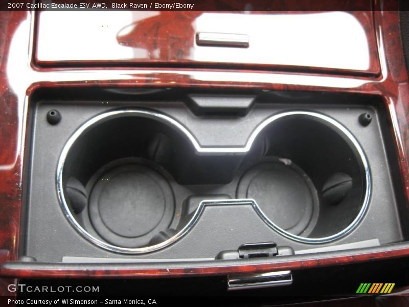 Black Raven / Ebony/Ebony 2007 Cadillac Escalade ESV AWD