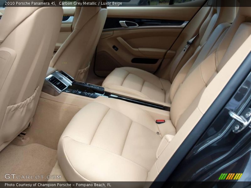 Carbon Grey Metallic / Luxor Beige 2010 Porsche Panamera 4S
