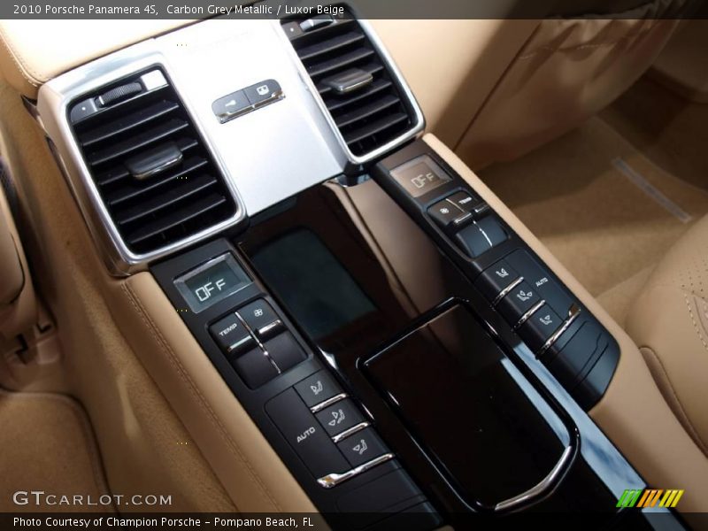Carbon Grey Metallic / Luxor Beige 2010 Porsche Panamera 4S
