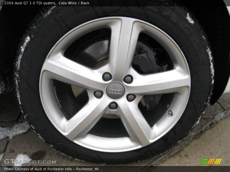 Calla White / Black 2009 Audi Q7 3.0 TDI quattro