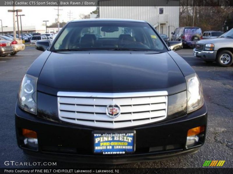Black Raven / Ebony 2007 Cadillac CTS Sport Sedan