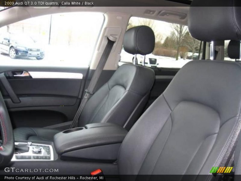 Calla White / Black 2009 Audi Q7 3.0 TDI quattro