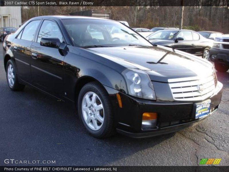 Black Raven / Ebony 2007 Cadillac CTS Sport Sedan