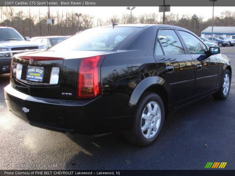Black Raven / Ebony 2007 Cadillac CTS Sport Sedan