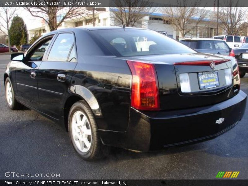 Black Raven / Ebony 2007 Cadillac CTS Sport Sedan