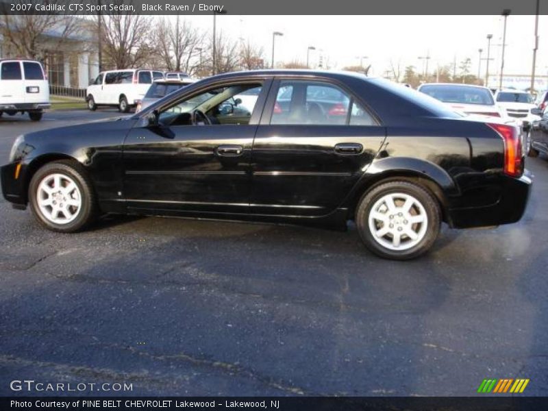 Black Raven / Ebony 2007 Cadillac CTS Sport Sedan