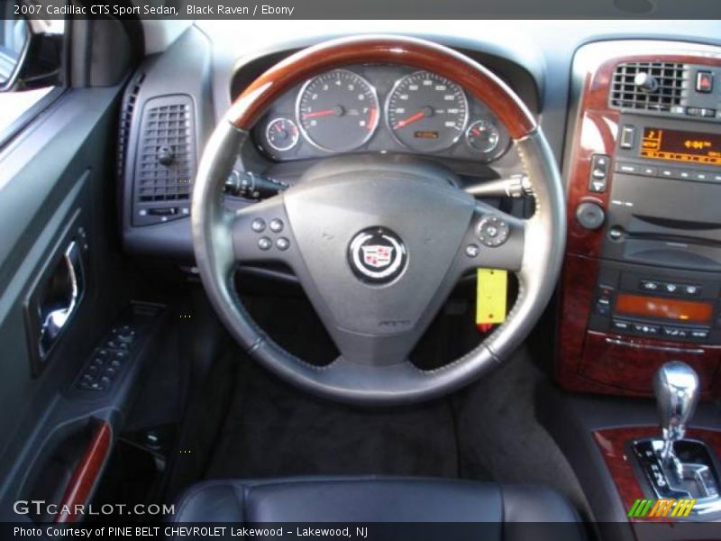 Black Raven / Ebony 2007 Cadillac CTS Sport Sedan