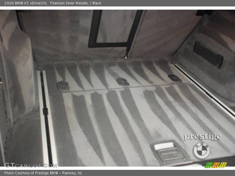 Titanium Silver Metallic / Black 2009 BMW X3 xDrive30i