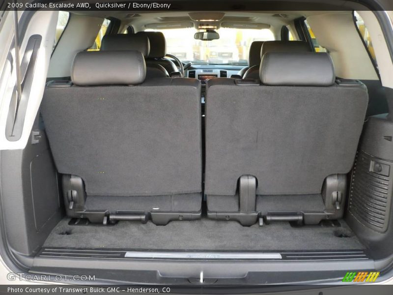 Quicksilver / Ebony/Ebony 2009 Cadillac Escalade AWD