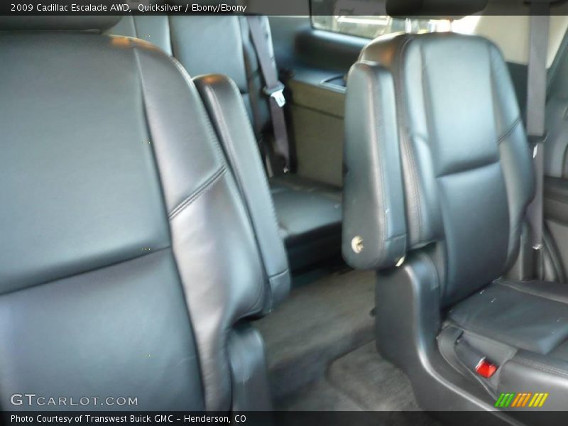 Quicksilver / Ebony/Ebony 2009 Cadillac Escalade AWD