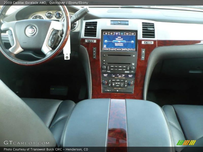 Quicksilver / Ebony/Ebony 2009 Cadillac Escalade AWD