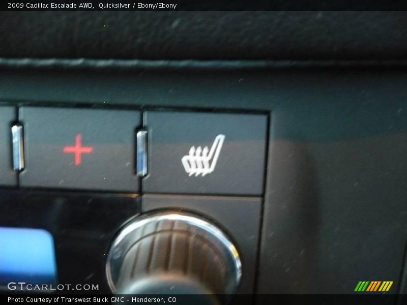 Quicksilver / Ebony/Ebony 2009 Cadillac Escalade AWD