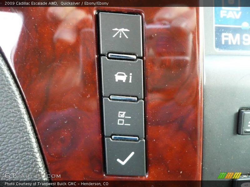 Quicksilver / Ebony/Ebony 2009 Cadillac Escalade AWD