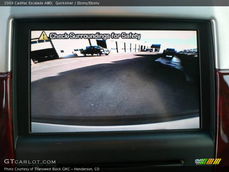 Quicksilver / Ebony/Ebony 2009 Cadillac Escalade AWD
