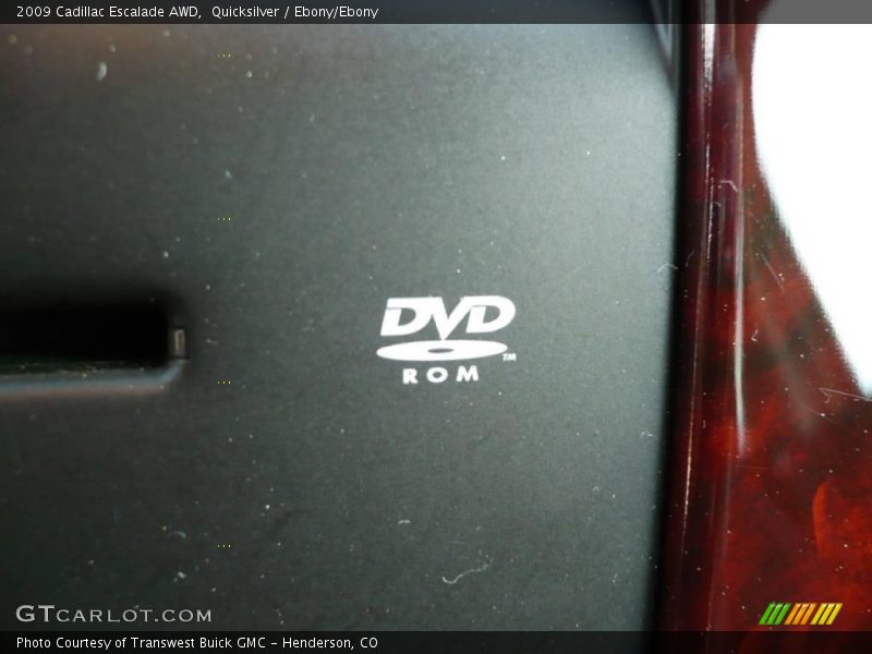 Quicksilver / Ebony/Ebony 2009 Cadillac Escalade AWD