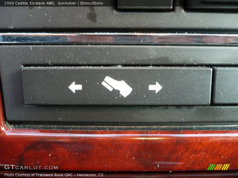 Quicksilver / Ebony/Ebony 2009 Cadillac Escalade AWD