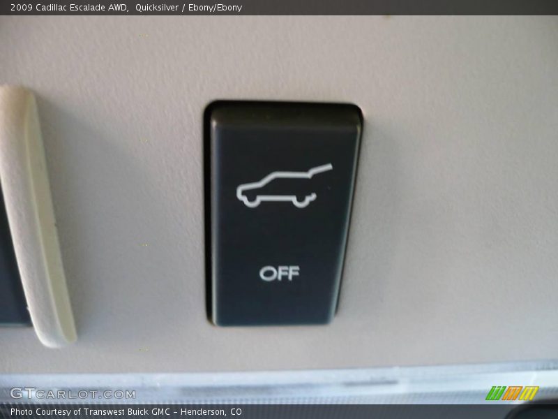 Quicksilver / Ebony/Ebony 2009 Cadillac Escalade AWD