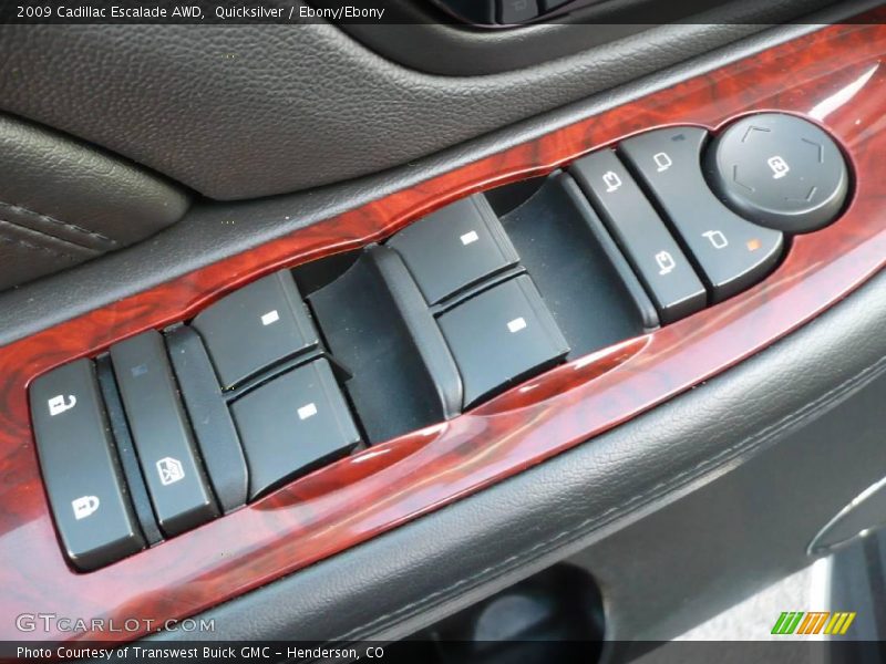 Quicksilver / Ebony/Ebony 2009 Cadillac Escalade AWD