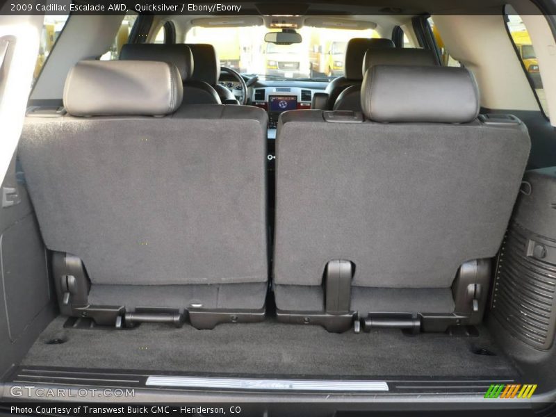 Quicksilver / Ebony/Ebony 2009 Cadillac Escalade AWD