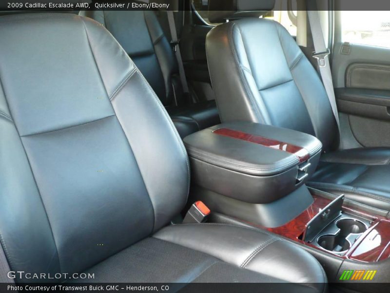 Quicksilver / Ebony/Ebony 2009 Cadillac Escalade AWD