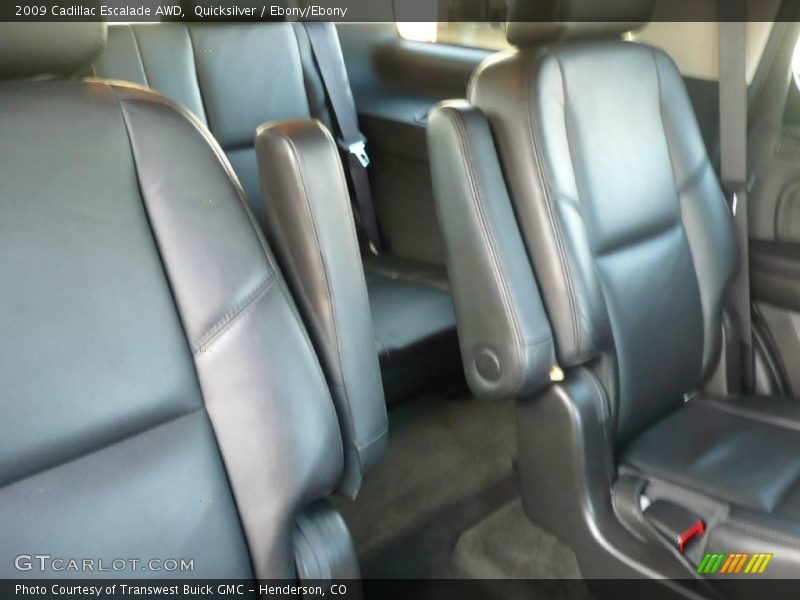 Quicksilver / Ebony/Ebony 2009 Cadillac Escalade AWD
