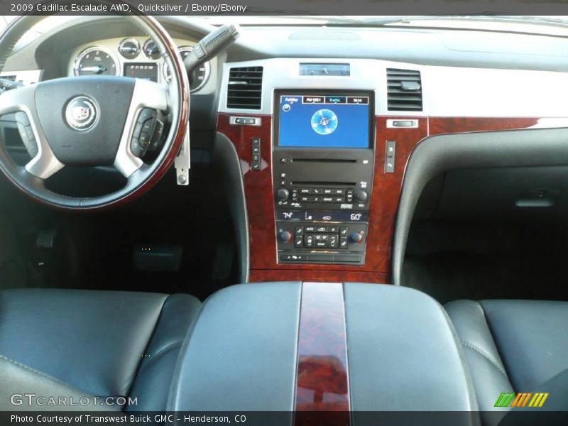 Quicksilver / Ebony/Ebony 2009 Cadillac Escalade AWD