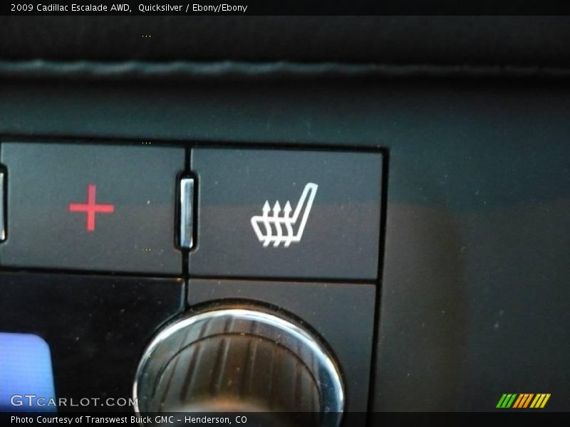 Quicksilver / Ebony/Ebony 2009 Cadillac Escalade AWD