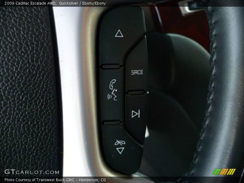 Quicksilver / Ebony/Ebony 2009 Cadillac Escalade AWD