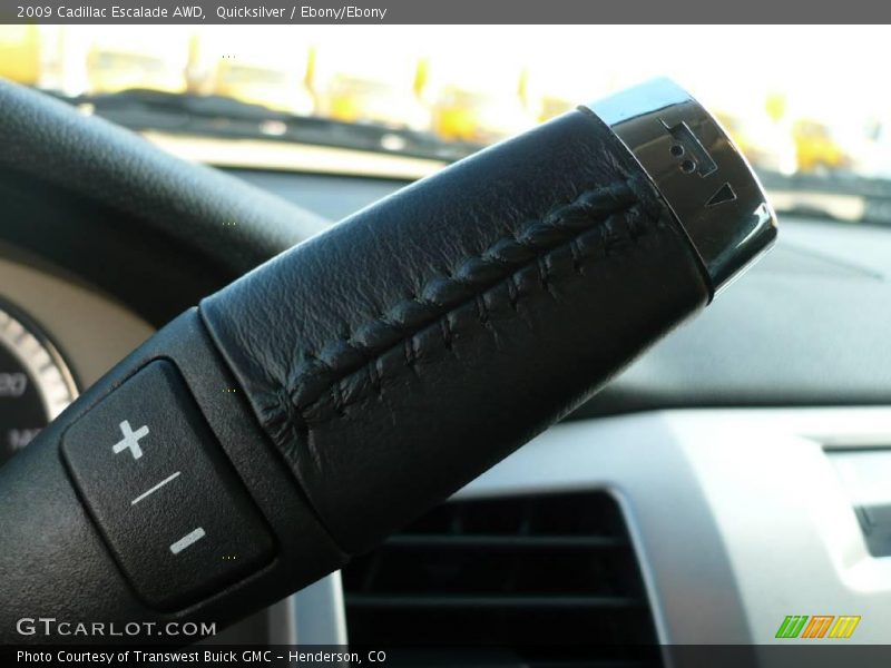 Quicksilver / Ebony/Ebony 2009 Cadillac Escalade AWD