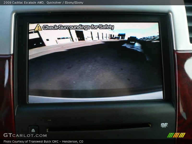 Quicksilver / Ebony/Ebony 2009 Cadillac Escalade AWD