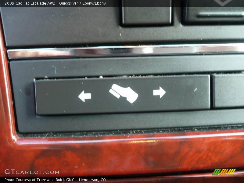 Quicksilver / Ebony/Ebony 2009 Cadillac Escalade AWD
