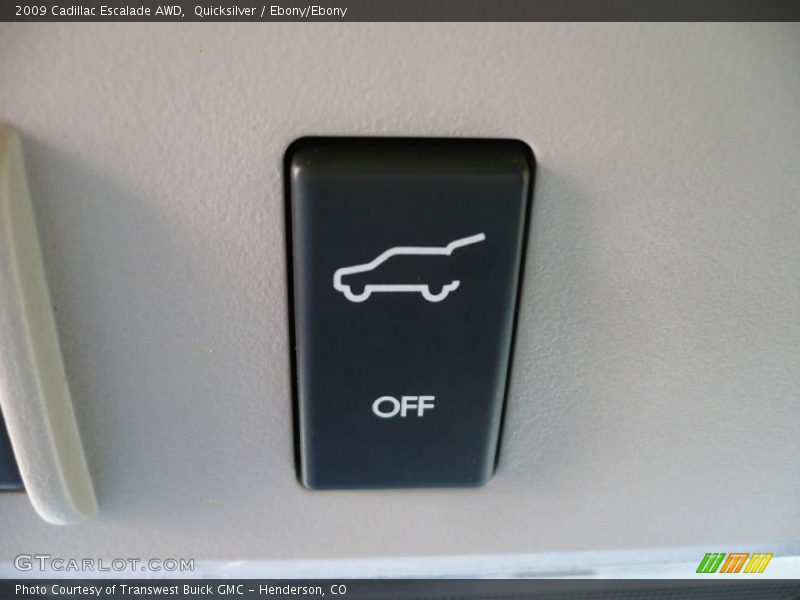 Quicksilver / Ebony/Ebony 2009 Cadillac Escalade AWD