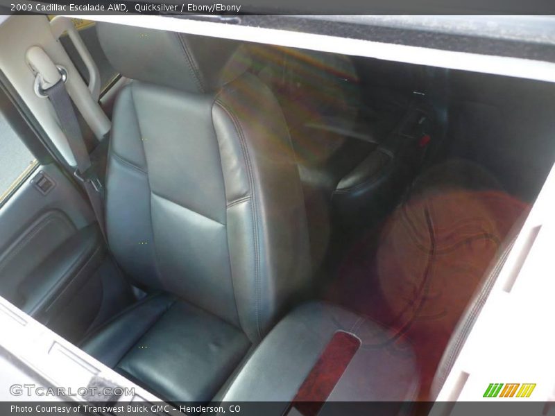 Quicksilver / Ebony/Ebony 2009 Cadillac Escalade AWD