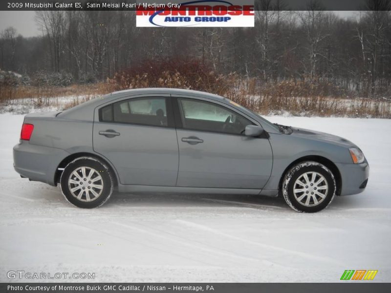 Satin Meisai Pearl / Medium Gray 2009 Mitsubishi Galant ES