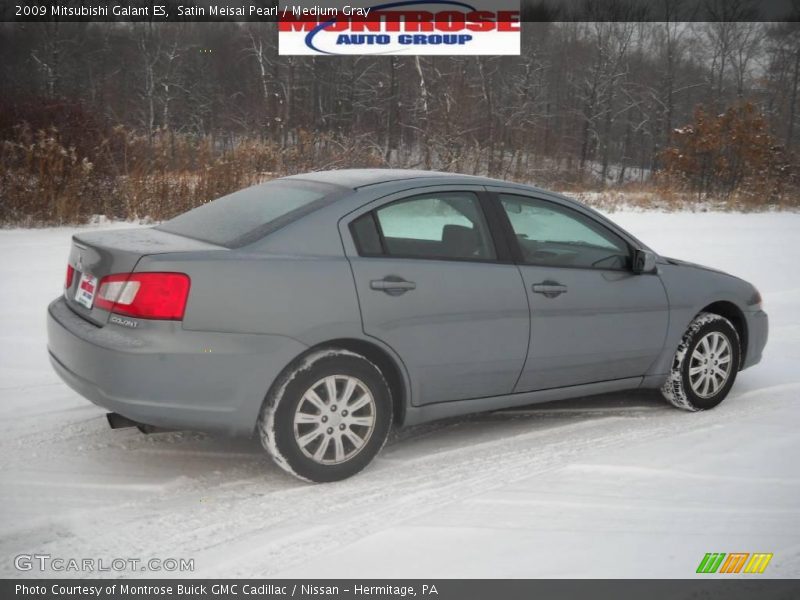 Satin Meisai Pearl / Medium Gray 2009 Mitsubishi Galant ES