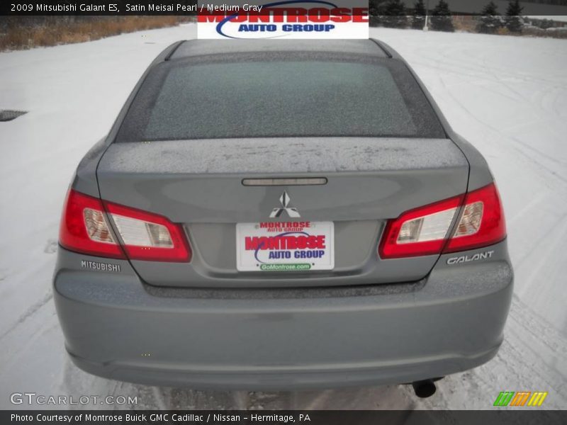Satin Meisai Pearl / Medium Gray 2009 Mitsubishi Galant ES