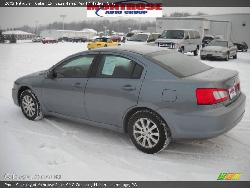 Satin Meisai Pearl / Medium Gray 2009 Mitsubishi Galant ES