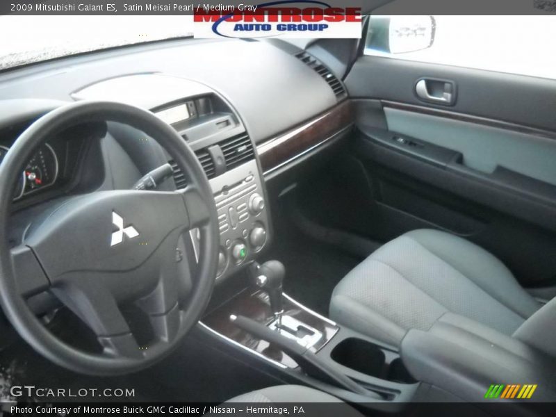 Satin Meisai Pearl / Medium Gray 2009 Mitsubishi Galant ES