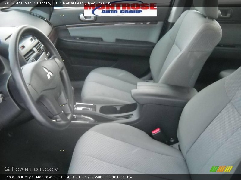 Satin Meisai Pearl / Medium Gray 2009 Mitsubishi Galant ES