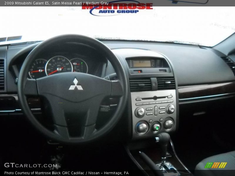 Satin Meisai Pearl / Medium Gray 2009 Mitsubishi Galant ES