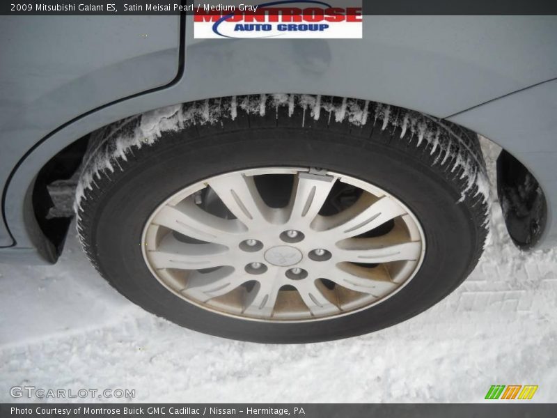 Satin Meisai Pearl / Medium Gray 2009 Mitsubishi Galant ES