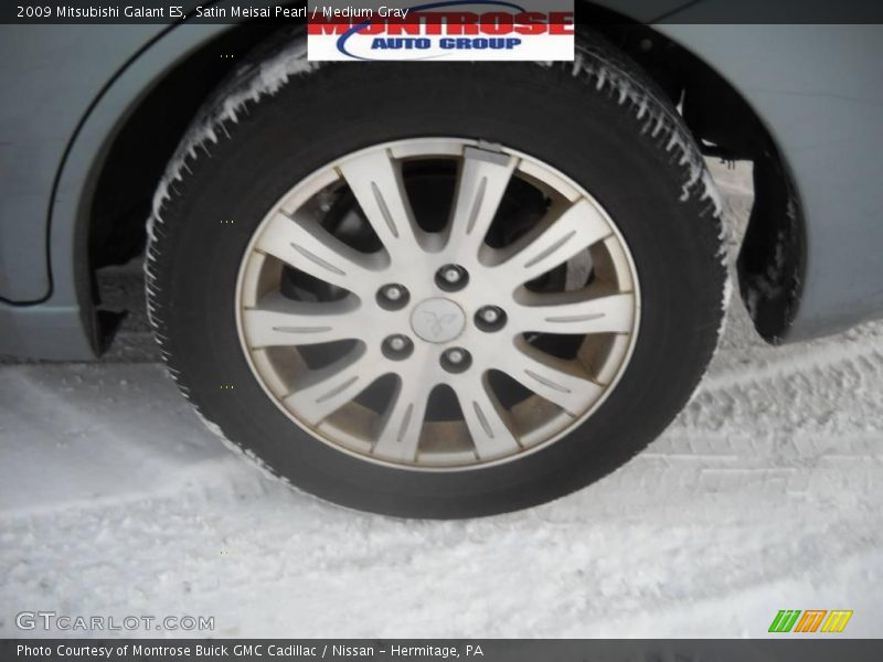 Satin Meisai Pearl / Medium Gray 2009 Mitsubishi Galant ES