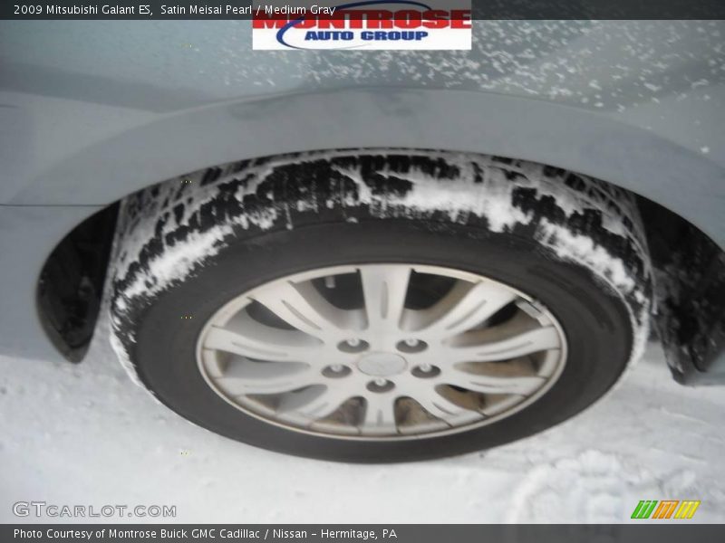 Satin Meisai Pearl / Medium Gray 2009 Mitsubishi Galant ES