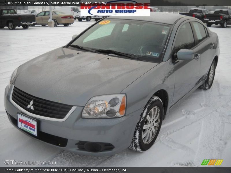 Satin Meisai Pearl / Medium Gray 2009 Mitsubishi Galant ES