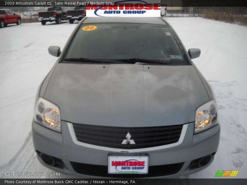 Satin Meisai Pearl / Medium Gray 2009 Mitsubishi Galant ES