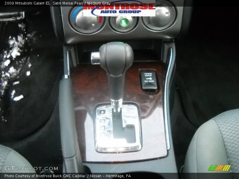 Satin Meisai Pearl / Medium Gray 2009 Mitsubishi Galant ES