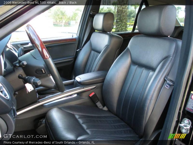 Black / Black 2006 Mercedes-Benz ML 500 4Matic