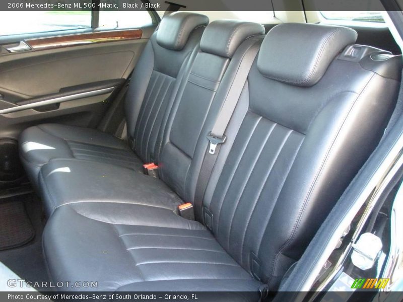 Black / Black 2006 Mercedes-Benz ML 500 4Matic