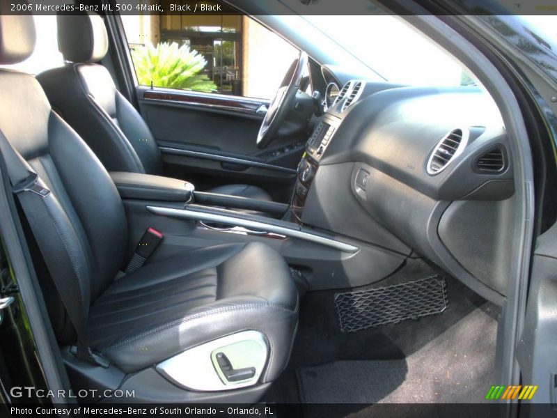 Black / Black 2006 Mercedes-Benz ML 500 4Matic